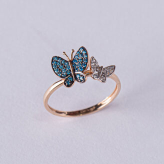 Glorious Butterflies Ring