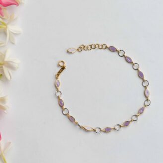Lavender Marquise Bracelet