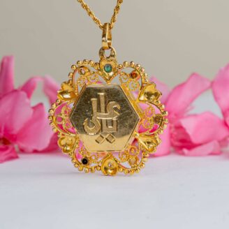 Navratan Taweez Pendant