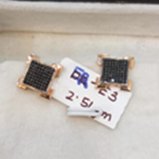 Shimmering Black Studs