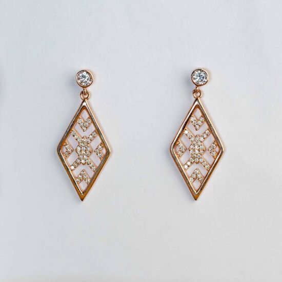 diamond-shaped