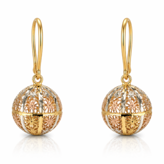 globe-gold-earring