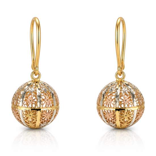 globe-gold-earring