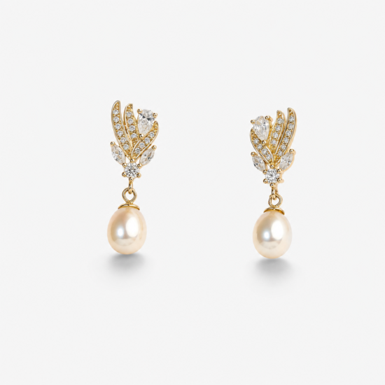 pearl-silver-earring