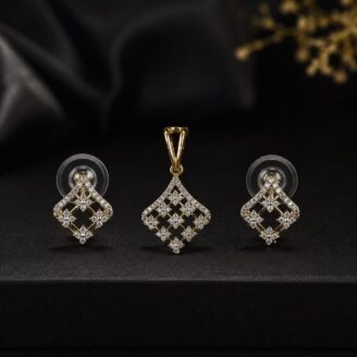 diamond-pendant-set