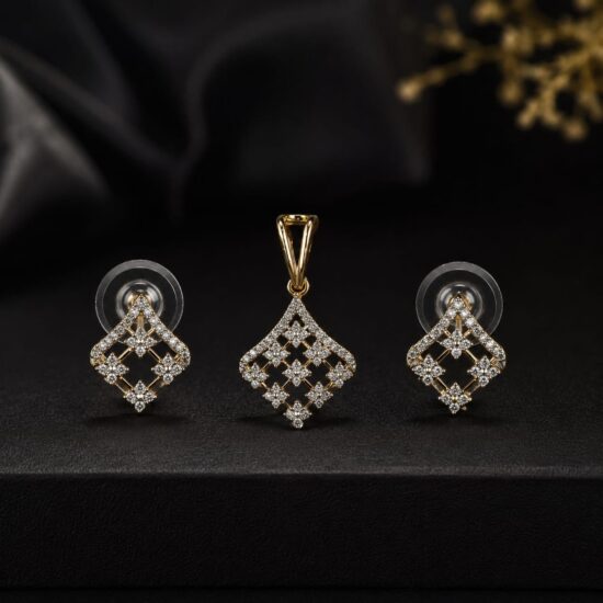 diamond-pendant-set