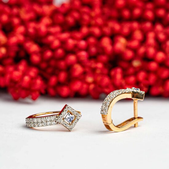 diamond-shape-hoop