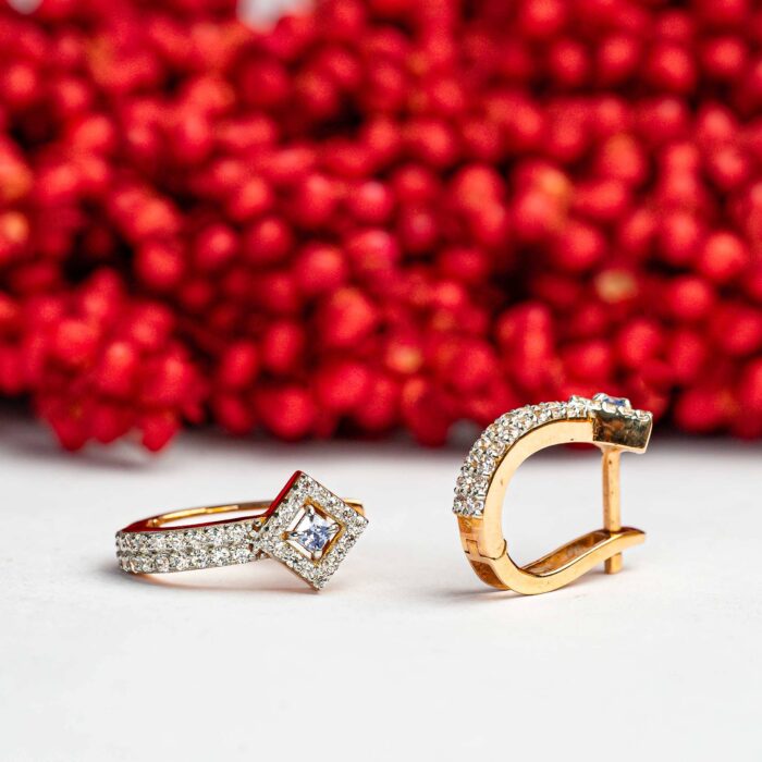 diamond-shape-hoop