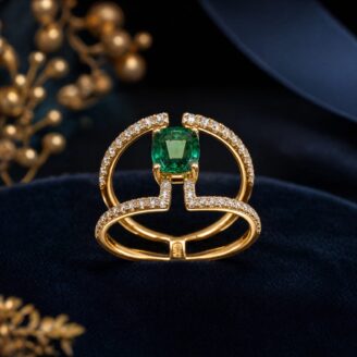 emeral-diamond-ring