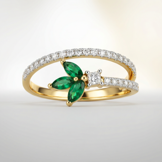 emerald-leaf-gold-ring