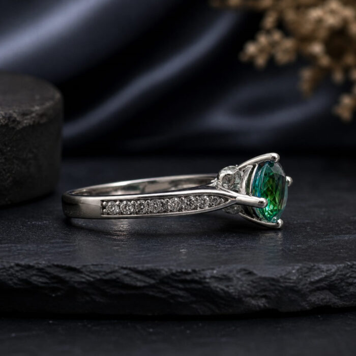 green-solitaire-ring-side