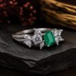 green-stone-silver-ring-side
