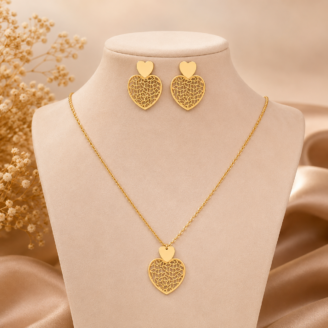 heart-shape-silver-pendant-set