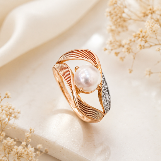 pearl-solitair-ring