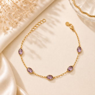 purple-oval-stone-bracelet-1