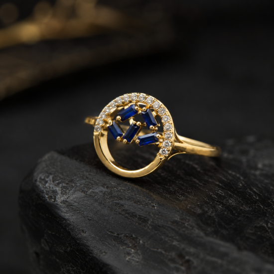 round-gold-ring