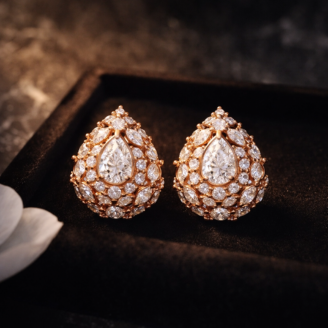 teardrop-shaped-silver-earrings