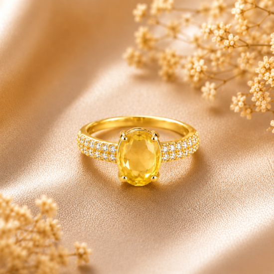 yellow-stone-silver-ring