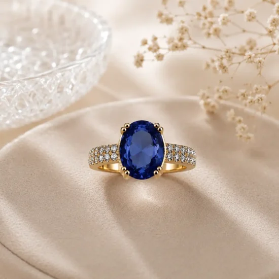 blue-solitaire-silver-ring