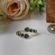 geen-stones-silver-ring