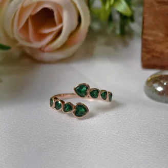geen-stones-silver-ring
